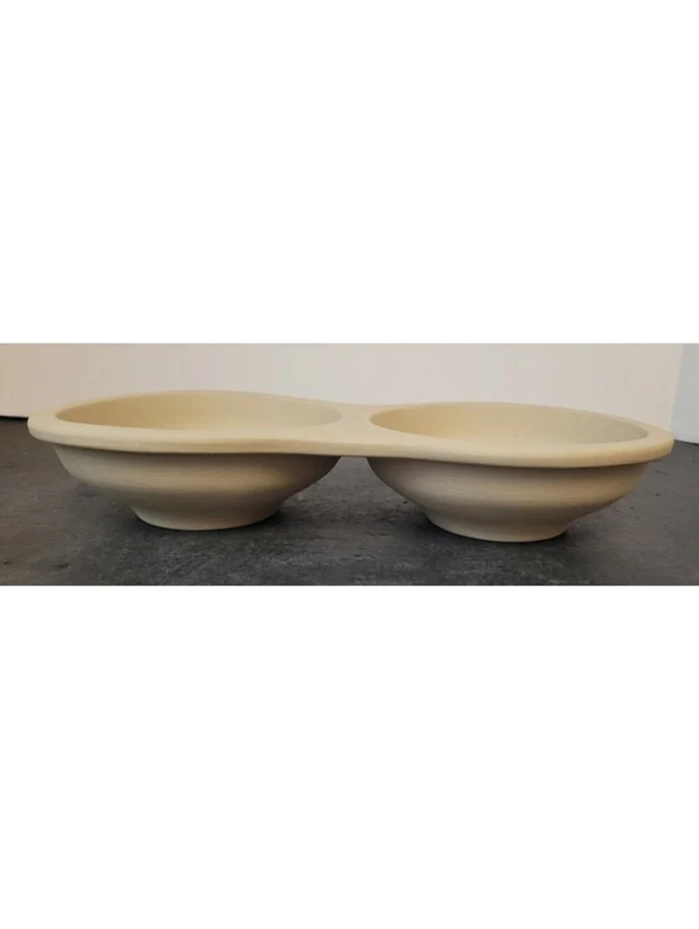 Pampered Chef Egg Cooker #1372 Stoneware Oven Microwave Double Dish